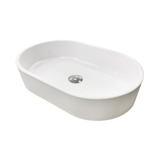 Тумба підвісна ADAMANT Astra W 70 з умивальником Beste New White