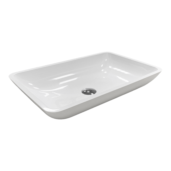 Тумба підвісна ADAMANT Astra W 70 з умивальником Lower White