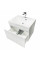 Тумба GRANT 60 підвісна, біла з умивальником EMIL White
