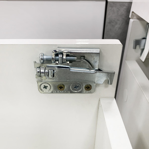 Тумба GRANT 60 підвісна, біла з умивальником EMIL White