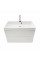 Тумба підвісна ADAMANT Streng 80 з умивальником Streng New 80 White