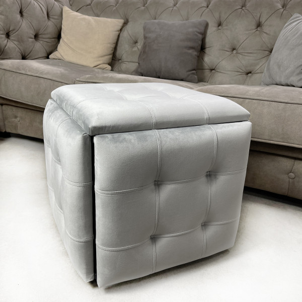 Пуф 5в1 Adamant Alikante Premium Світло-сірий