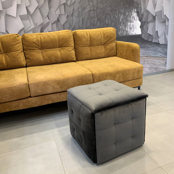 Пуф 5в1 Adamant Alikante Premium Темно-сірий