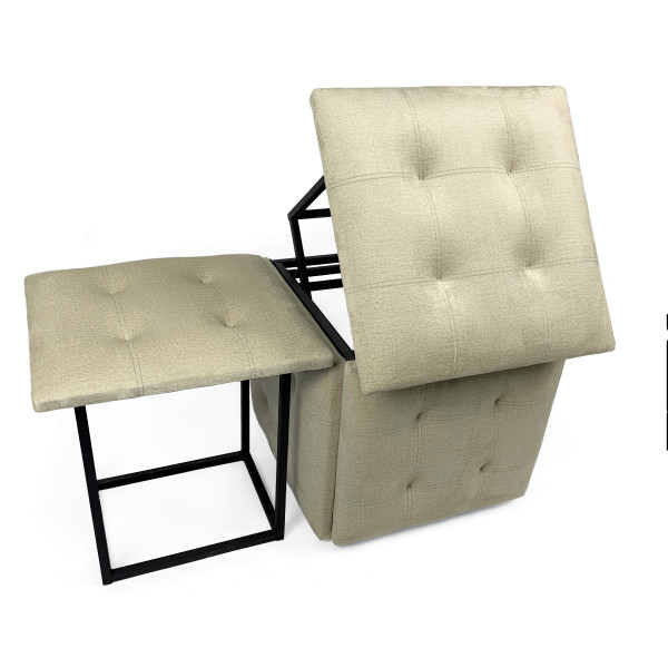 Пуф 5в1 Adamant Baesa Premium Бежевий