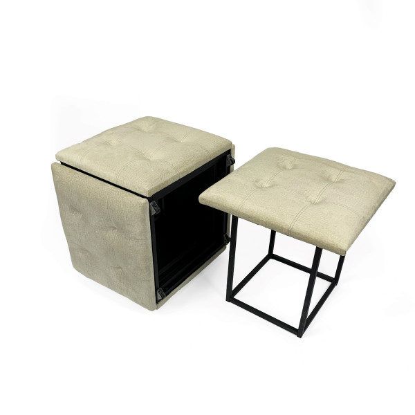 Пуф 5в1 Adamant Baesa Premium Бежевий