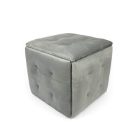 Пуф 5в1 Adamant Baesa Premium Свiтло-сірий