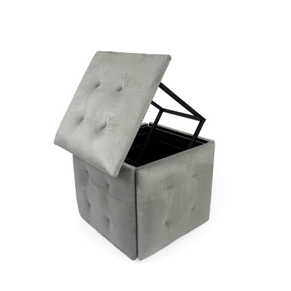 Пуф 5в1 Adamant Baesa Premium Свiтло-сірий