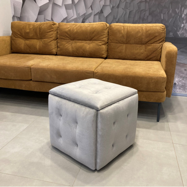 Пуф 5в1 Adamant Baesa Premium Свiтло-сірий