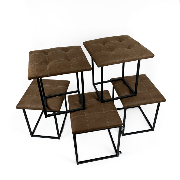 Пуф 5в1 Adamant Cartagena Suite Коричневий