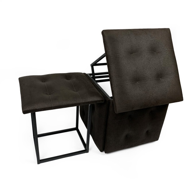 Пуф 5в1 Adamant Cartagena Suite Темно-коричневий