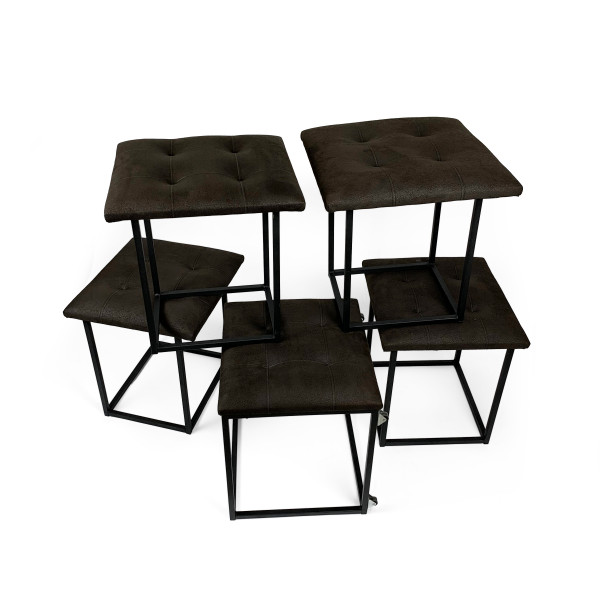 Пуф 5в1 Adamant Cartagena Suite Темно-коричневий