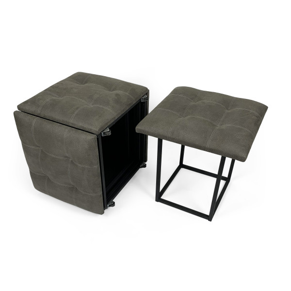 Пуф 5в1 Adamant Cartagena Suite Сірий