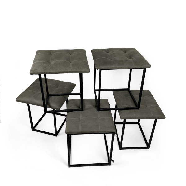 Пуф 5в1 Adamant Cartagena Suite Сірий