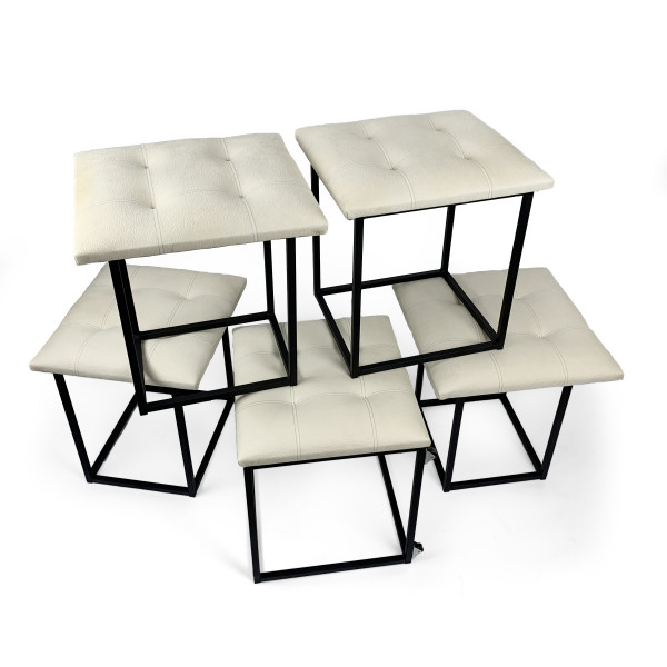 Пуф 5в1 Adamant Cartagena Suite Білий