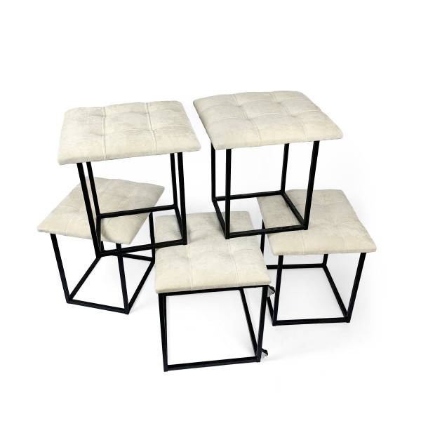 Пуф 5в1 Adamant Kadis Suite Світло-бежевий