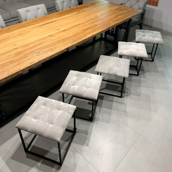 Пуф 5в1 Adamant Kadis Suite Світло-сірий