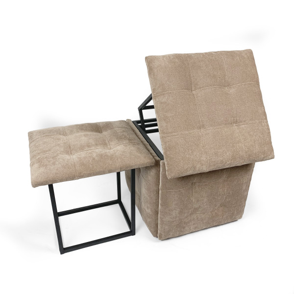 Пуф 5в1 Adamant Kadis Suite Темно-бежевий