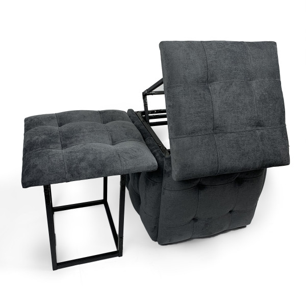 Пуф 5в1 Adamant Kadis Suite Темно-сірий