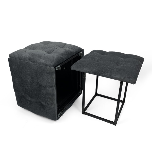 Пуф 5в1 Adamant Kadis Suite Темно-сірий