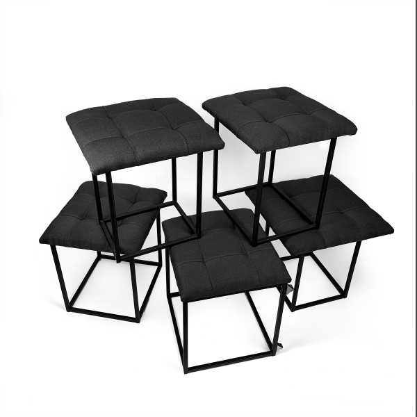 Пуф 5в1 Adamant Sargosa Standart Графіт