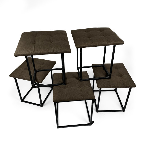 Пуф 5в1 Adamant Sargosa Standart Коричневий