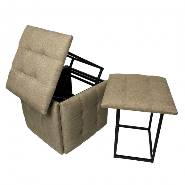 Пуф 5в1 Adamant Sargosa Standart Світло-бежевий