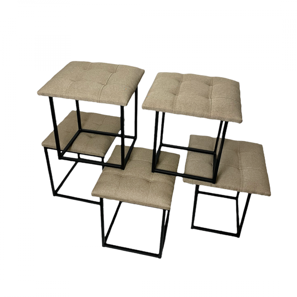 Пуф 5в1 Adamant Sargosa Standart Світло-бежевий