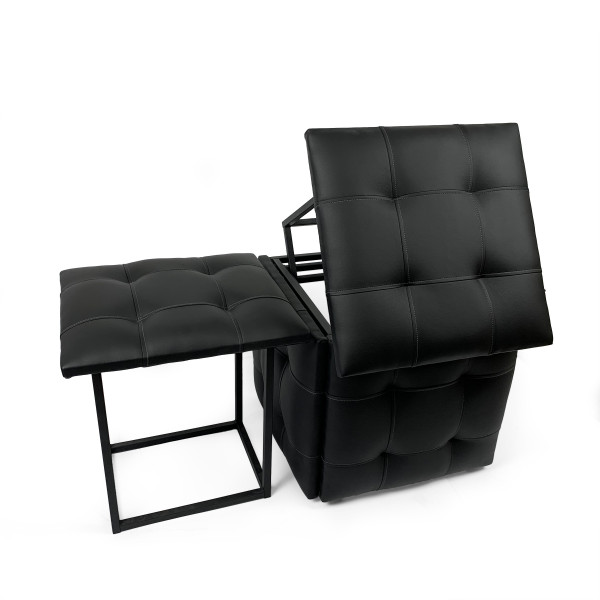 Пуф 5в1 Adamant Sego Premium Чорний