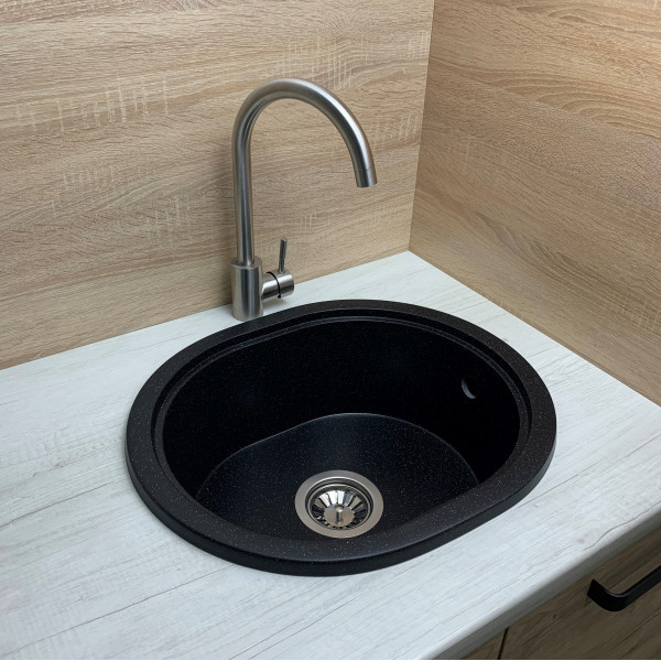 Кухонна мийка Adamant CIRCUM Чорний
