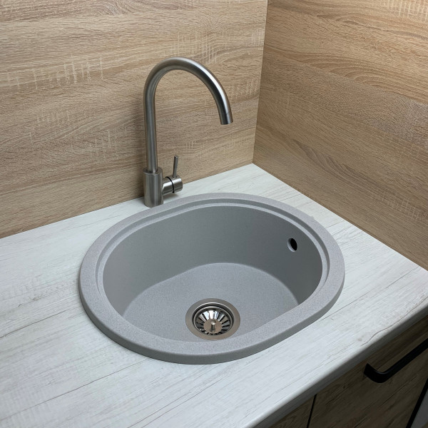 Кухонна мийка Adamant CIRCUM Світло-сірий