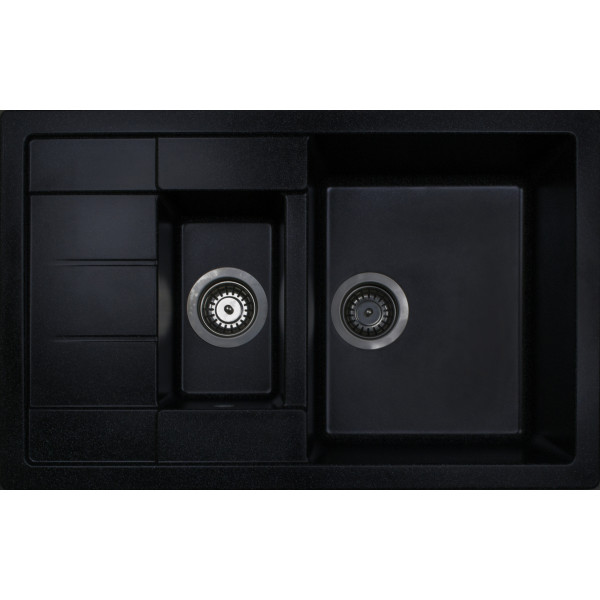Кухонна мийка Adamant ANILA PLUS Антрацит