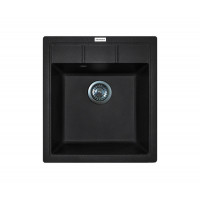 Кухонна мийка Adamant BRICK Чорний металік
