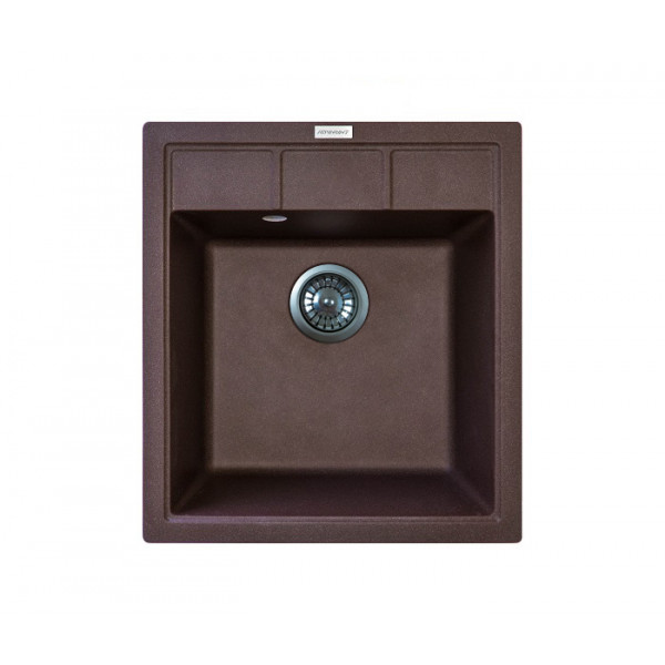 Кухонна мийка Adamant BRICK Коричневий