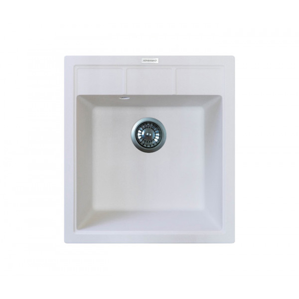 Кухонна мийка Adamant BRICK Білий