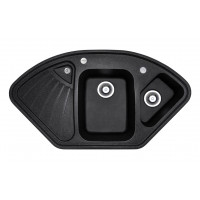 Кухонна мийка Adamant CONSENSUS Чорний металік