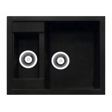 Кухонна мийка Adamant DUPLEX Антрацит