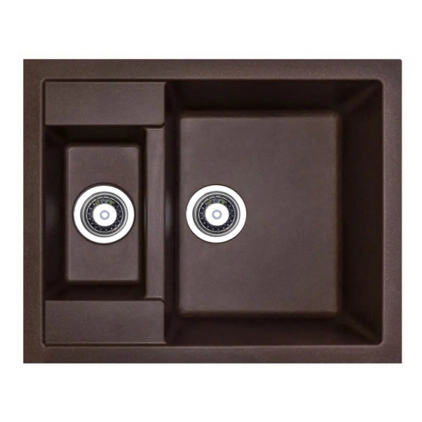 Кухонна мийка Adamant DUPLEX Коричневий