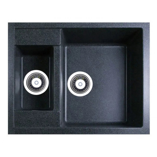 Кухонна мийка Adamant DUPLEX Графіт