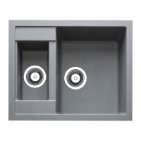 Кухонна мийка Adamant DUPLEX Сірий