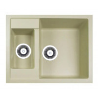 Кухонна мийка Adamant DUPLEX Ivory