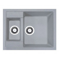 Кухонна мийка Adamant DUPLEX Світло-сірий
