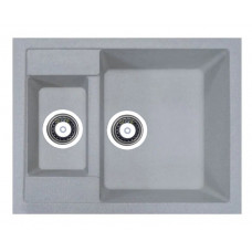 Кухонна мийка Adamant DUPLEX Світло-сірий