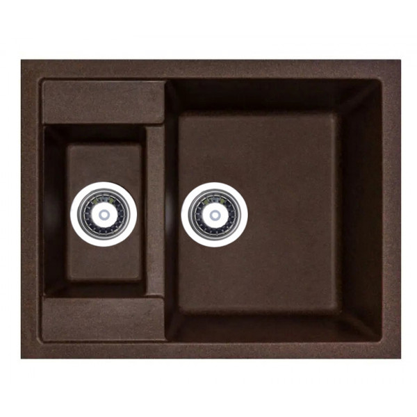 Кухонна мийка Adamant DUPLEX Mokko