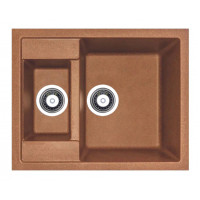 Кухонна мийка Adamant DUPLEX Terra-cotta