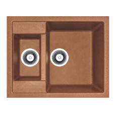 Кухонна мийка Adamant DUPLEX Terra-cotta