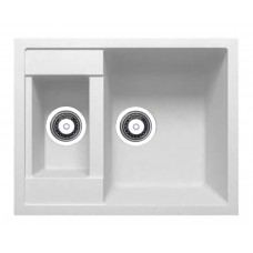Кухонна мийка Adamant DUPLEX Білий