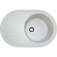 Кухонна мийка Adamant ELLIPSIS Білий