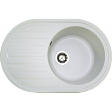 Кухонна мийка Adamant ELLIPSIS Білий