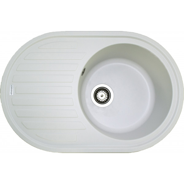 Кухонна мийка Adamant ELLIPSIS Білий
