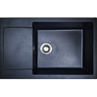Кухонна мийка Adamant GENERAL Чорний металлік